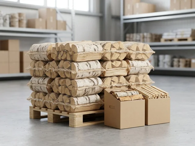 Подготовка дров «под выкладку» для магазинов в Ульяновске